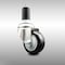 Service Caster 3 Inch 316SS Black Polyurethane Wheel Swivel 1-3/8 Inch Expanding Stem Caster SCC-SS316EX20S314-PPUB-BLK-138 - alternate 1
